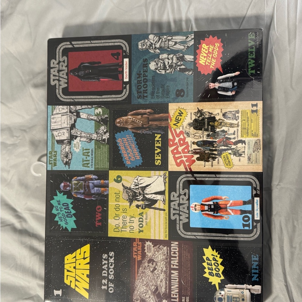 Star Wars 12 Days of Socks